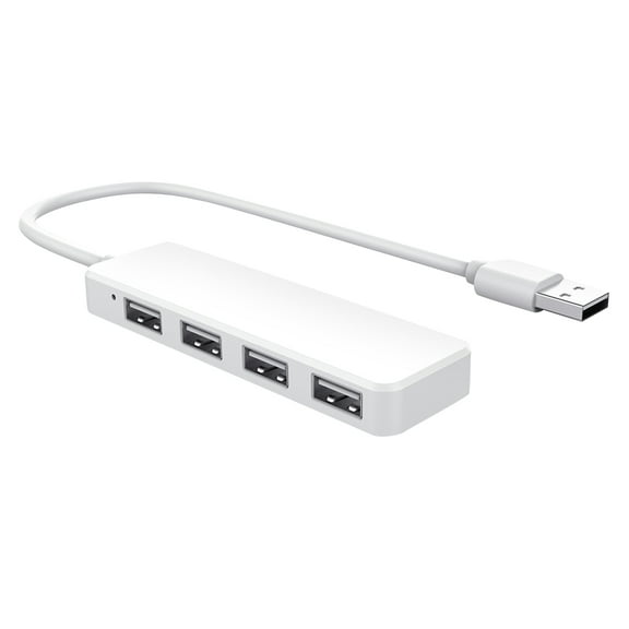 New Arrivals ultra slim USB Hub 4-port 2.0 white