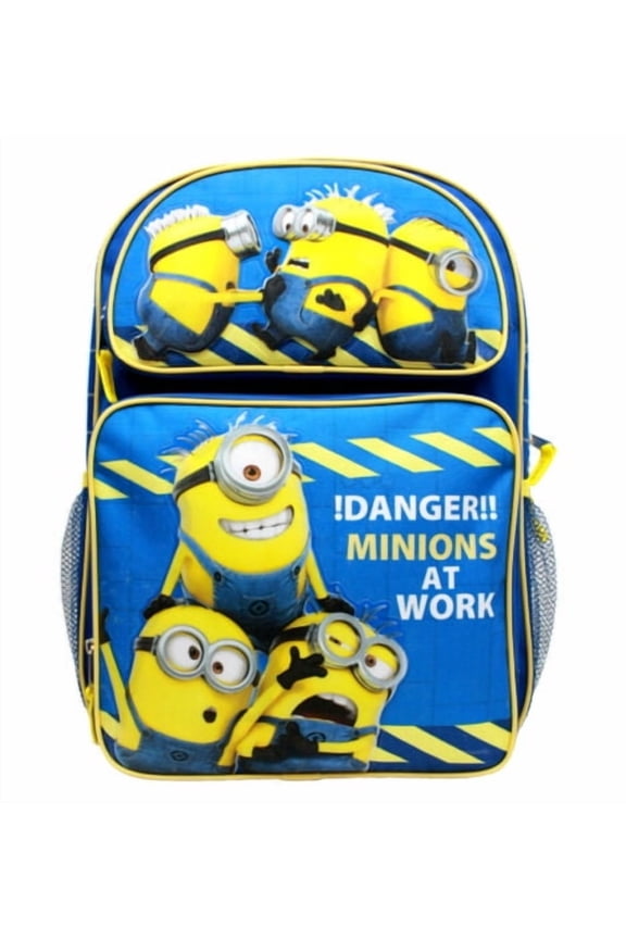 New Arrive Despicable Me Minions 16" Large School Backpack