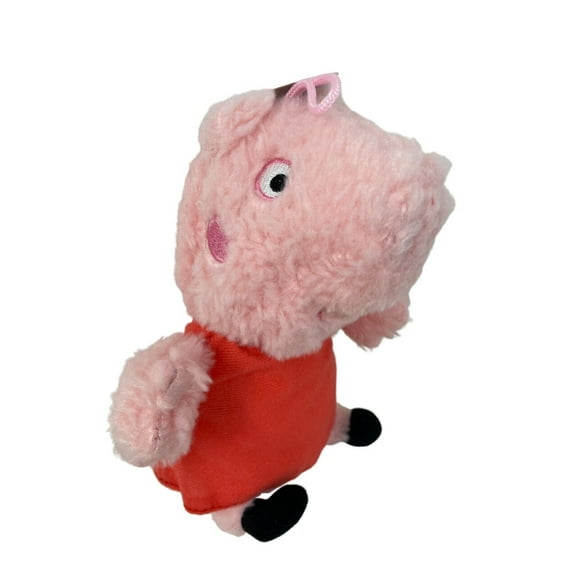 New Arrive Peppa Pig 8" Plush Figure Red Dress