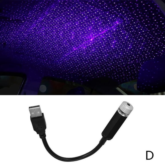"New Atmosphere Usb Star Sky Lamp Environment Star Night Car Lights Starry Laser Ceiling Light Interior Car Accessories "