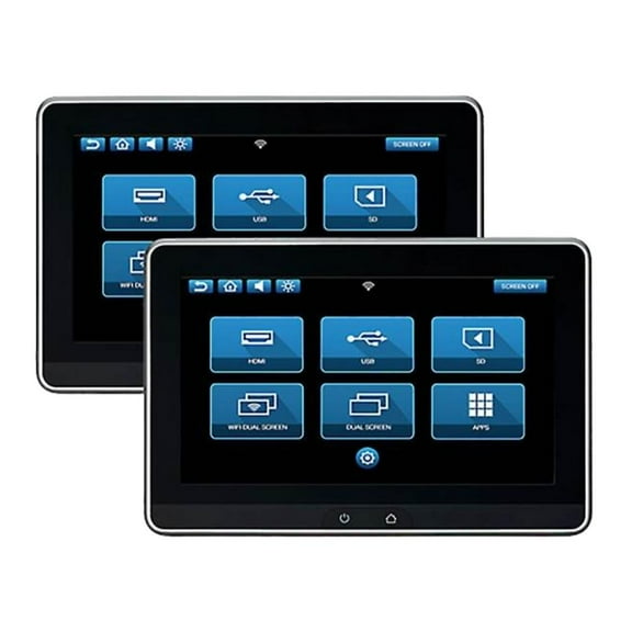 New Audiovox AMAVXSB10UHD2 Dual 10.1" Rear-Seat Entertainment System w/ DVD Player