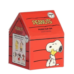 New Aurora 3.5" Peanuts Mini Plush Clip-On Surprise Box Collectible, Series 1