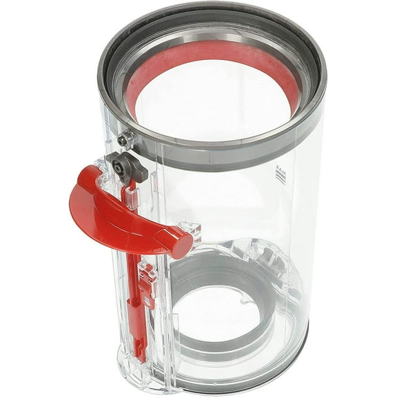 New Authentic Dyson V10 Absolute Animal Clear Dust Tall Bin Canister 969509-01