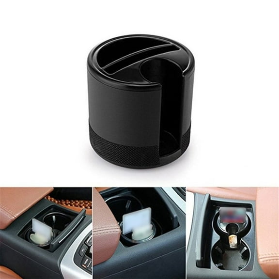New Auto Car Storage Box Organizer Holder Cups Plastic Coin Card Seat Pockets Fb