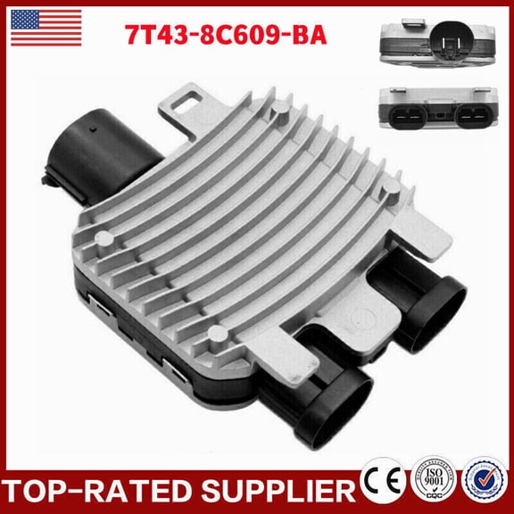 New Auto Cooling Fan Unit Control Module Fit VOLVO S60 2010-2016 7T43-8C609-BA