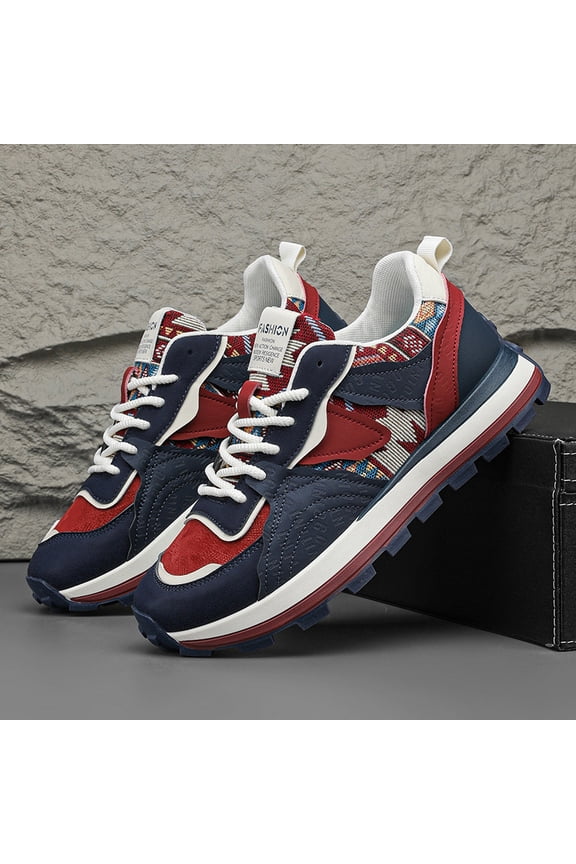 New Autumn Outdoor Trendy High-End Casual Sports Shoes Men's Thick-Soled Trendy Shoes