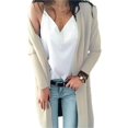 thumbnail image 1 of New Autumn Winter Women Long Cardigan Women Women Cardigan Korean Fashion Knitted Cardigan Sweater Pink Cardigan Top Clothes, 1 of 6