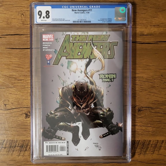 New Avengers #11 - CGC 9.8 Comic Book