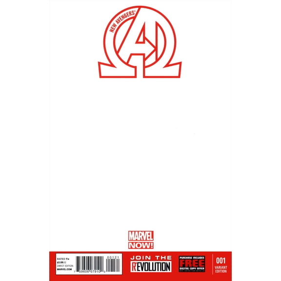 New Avengers (3rd Series) #1 (Blank) VF ; Marvel Comic Book