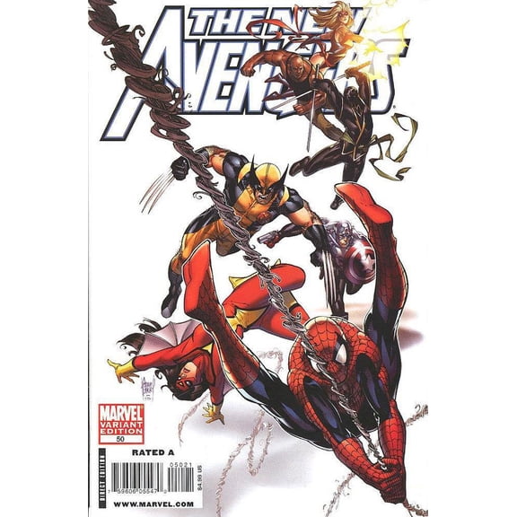 New Avengers #50 Adam Kubert Art Variant Marvel Comics Comic Book