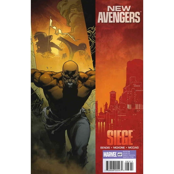 New Avengers #63 VF ; Marvel Comic Book