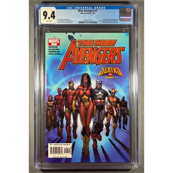 New Avengers #7 - CGC 9.4 Comic Book