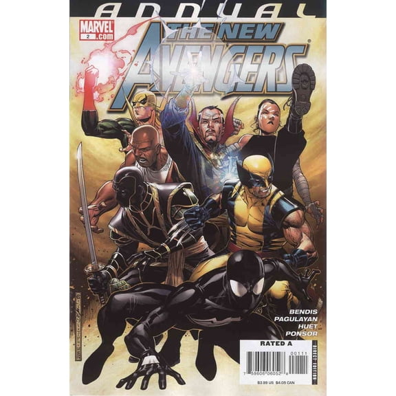 New Avengers Annual #2 VF ; Marvel Comic Book