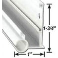 thumbnail image 1 of New Awning Rails ap Products 021-56301-8 Insert Gutter Polar White Length 8', 1 of 2