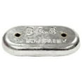 thumbnail image 1 of New B & S Anodes Oval Zinc W/2 Holes 9In X 4In Bsm Bsmb12, 1 of 2