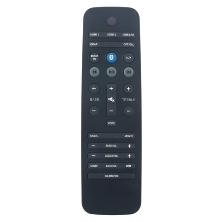 New B5 Remote Control for Philips Bluetooth Soundbar System Speaker