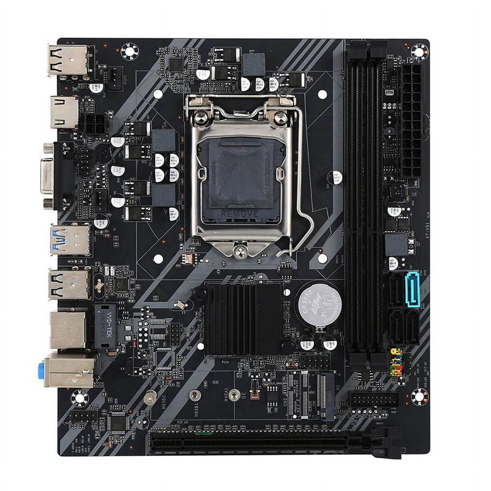 New b75 desktop computer motherboard with m 2 interface lga 1155 pin
