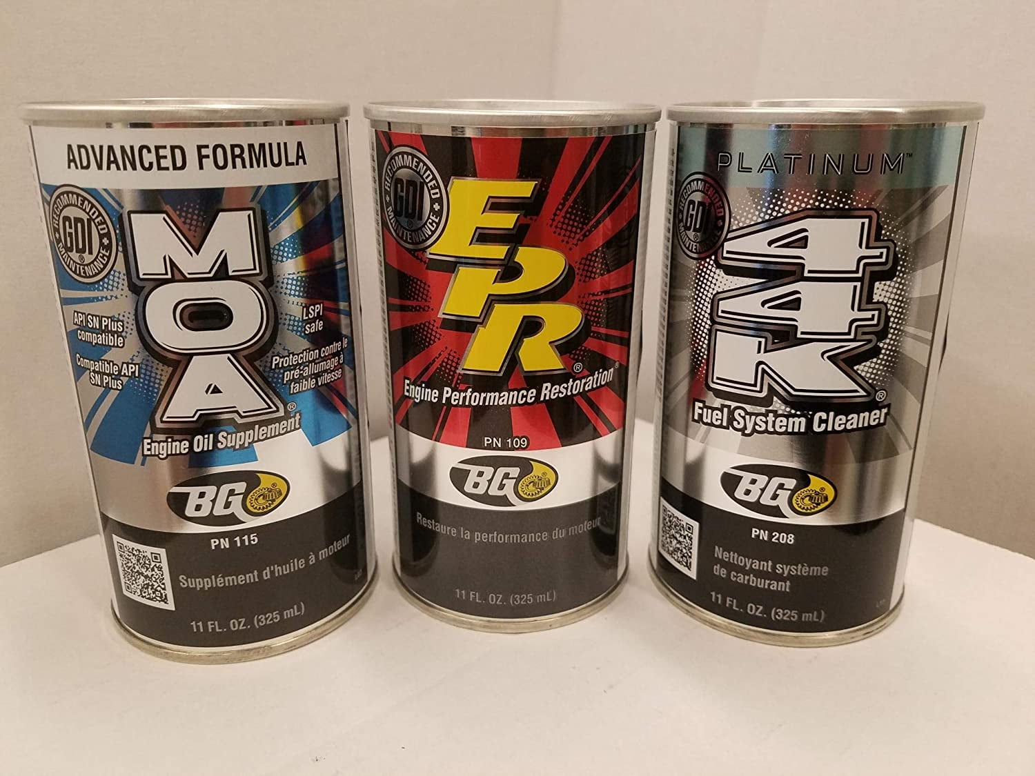 New BG 44K Platinum, EPR, MOA