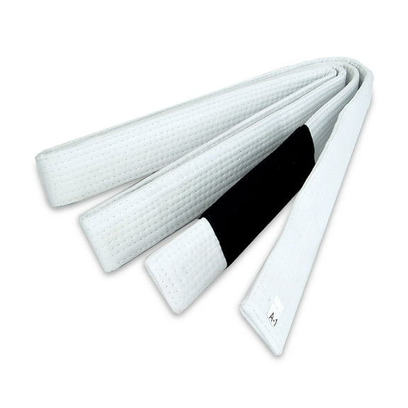 New BJJ 1.5"W Brazilian Jiu Jitsu Belts 100% Cotton Material Durable, White Belt (K1)