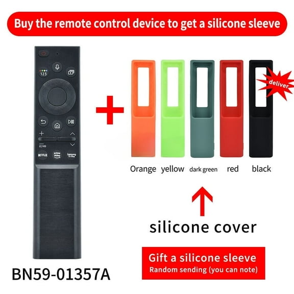 New BN59-01357A For Solar Cell Voice TV Remote BN59-01357B With Cover