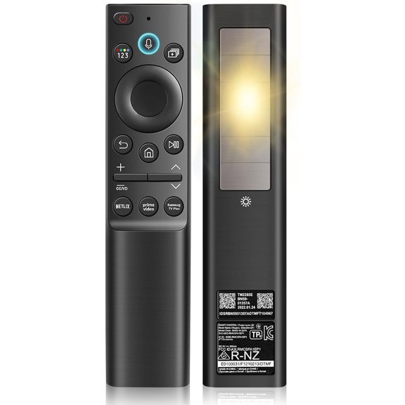 New BN59-01357A Replacement Solar Voice Remote Control for Samsung TV Neo QLED The Frame Crystal UHD Series Q60A Q70A Q80A QN85A 4K TV Remote with Voice BN59-01357F