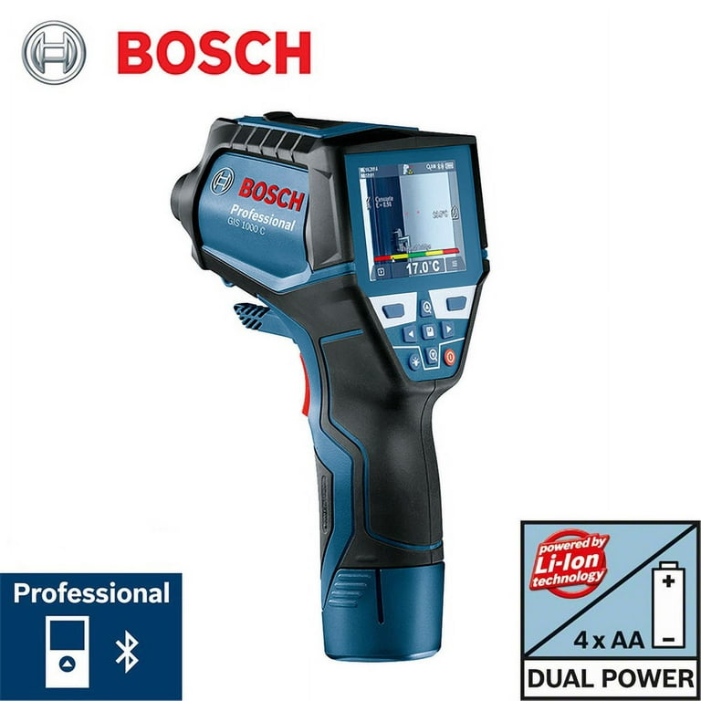 New BOSCH GIS 1000C Thermo Detector Infrared Scanner Thermometer /  Hygrometer 