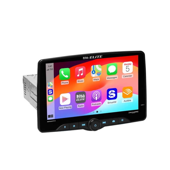 New BOSS BE9ACP.X Single-DIN 9" Digital Multimedia Receiver and Carplay/Android Auto