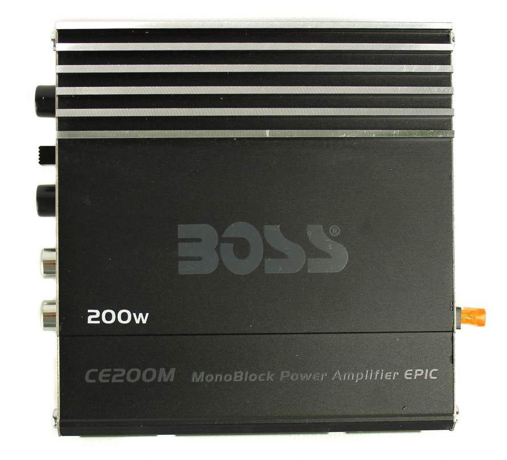 New BOSS CE200M 200 Watt Mono A/B Mini Car/Motorcycle/ATV Audio Power Amplifier - image 1 of 5