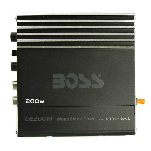 New BOSS CE200M 200 Watt Mono A/B Mini Car/Motorcycle/ATV Audio Power Amplifier