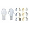 thumbnail image 1 of New Baby Boy Christening Baptism White Tail Suit Stole Virgin Mary Maria Sm-7, 1 of 1