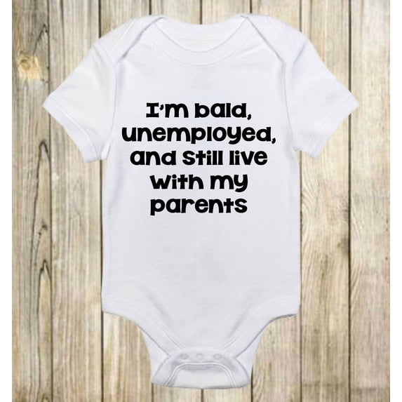 New Baby Gift - Baby Gift Idea - Funny Baby Onesie- Baby Boy -Baby Girl-Baby Onesie-Funny Onesie-Unique Baby Shower Gift-Baby Shower Gift Cool Baby Clothing, BABY BODYSUIT LAT 4424