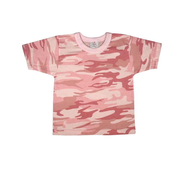 断*中様 babylclub Neon pinky camo t IVE New Baby Pink Camo, Girl Cotton T-shirt Infant-Toddler - Walmart.com