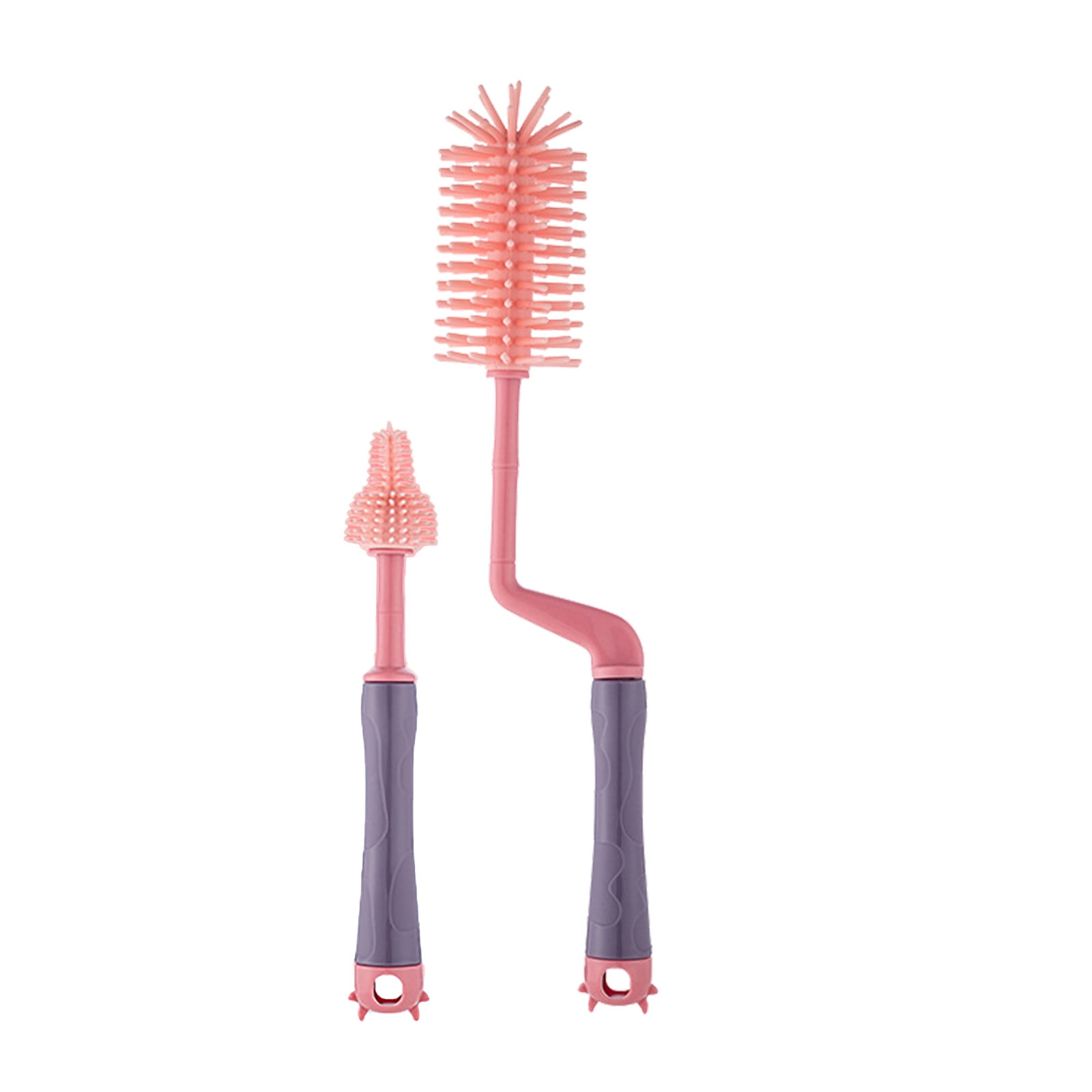 New Baby Silicone Bottle Cleaning Brush 360 Rotating Bottle Brush