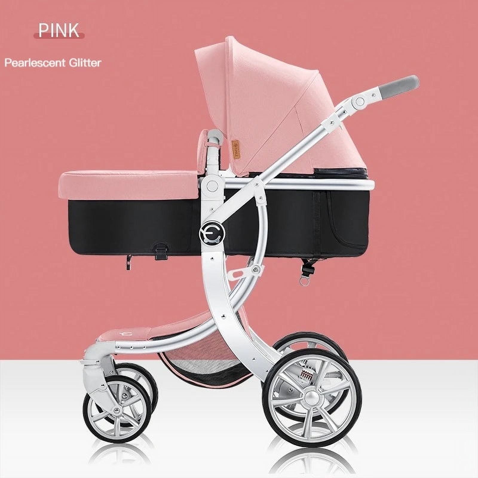 New Baby stroller can sit and lie high landscape baby children light