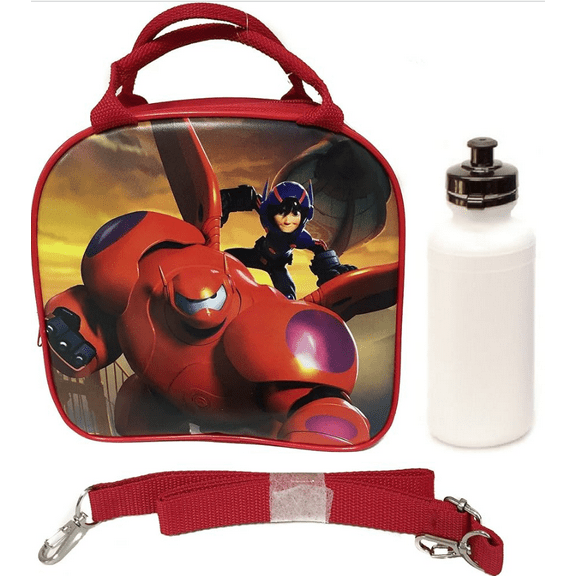 New Back School Red Big Hero 6 Lunch Bag