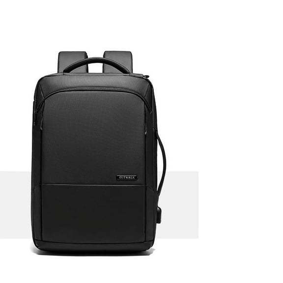 New Backpack Men's Computer Bag Casual,Black