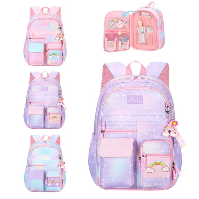 New Backpack for Girls Students Kawaii Bags for Children Princess ...