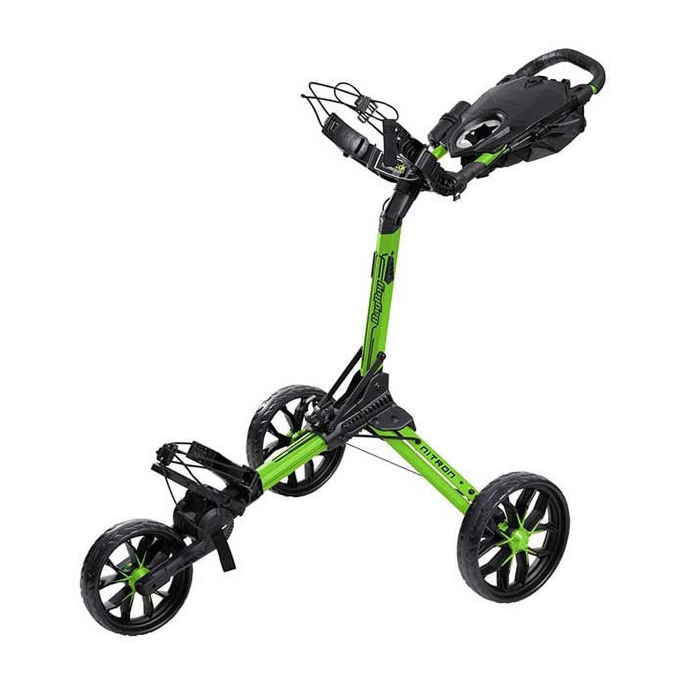 New BagBoy Nitron Push Cart (Lime Black)