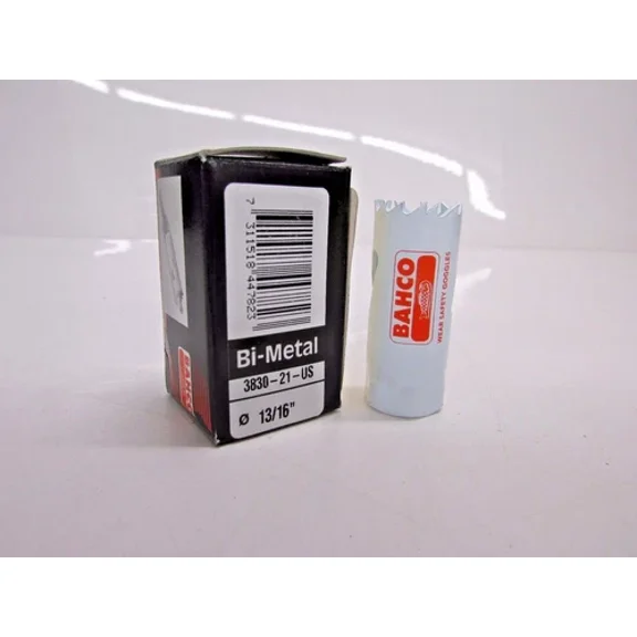 New! Bahco (Sandvik) 13/16" Bi-Metal Hole Saw