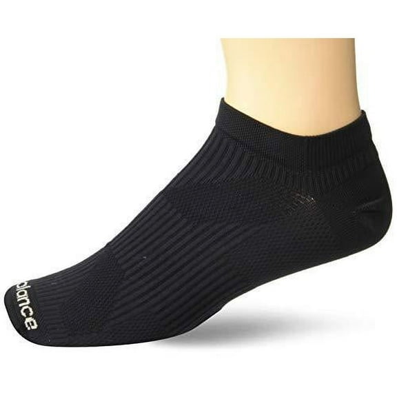 New Balance 1 Pack Run Foundation Flat Knit No Show Socks