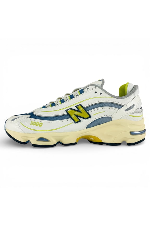 1000 Sea Salt Heron Blue Men's Shoes Sneakers M1000CA, Men's U.S. Shoe Size 9.5