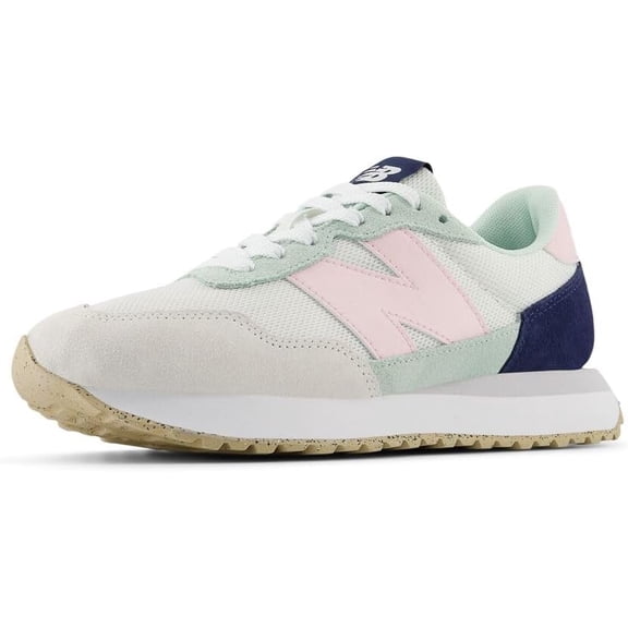 New Balance Women's 237 V1 Sneaker Grey/Pink Size 6.5