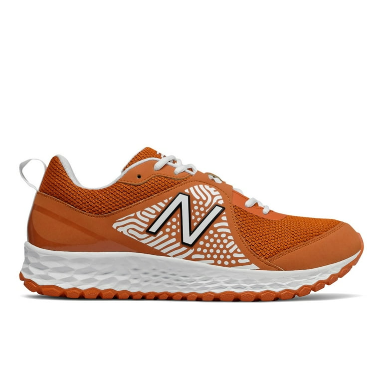 New balance cheap turf shoes orange