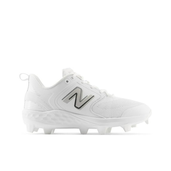 New Balance Men's Fresh Foam 3000V6 Low Molded Baseball Cleats White/White Medium 6.5