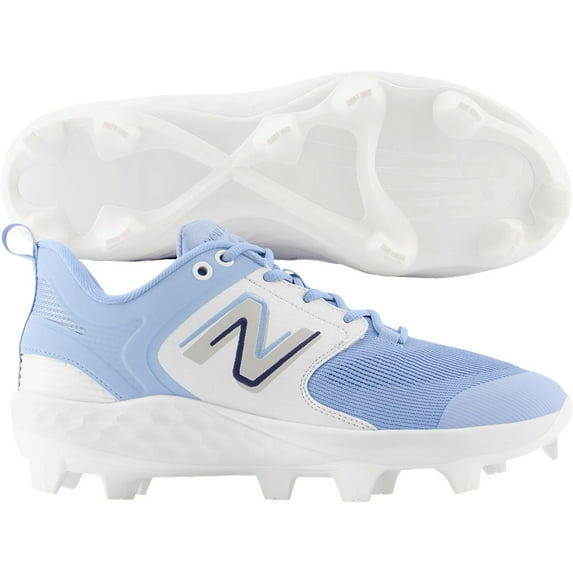New Balance 3000v6 TPU Molded Cleat Low-Cut - Carolina Blue