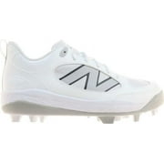New Balance 3000v7 Boys Fresh Foam Rubber Molded Cleats - White