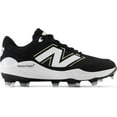 thumbnail image 1 of New Balance 3000v7 Fresh Foam X Molded Cleats - Black White, 1 of 5