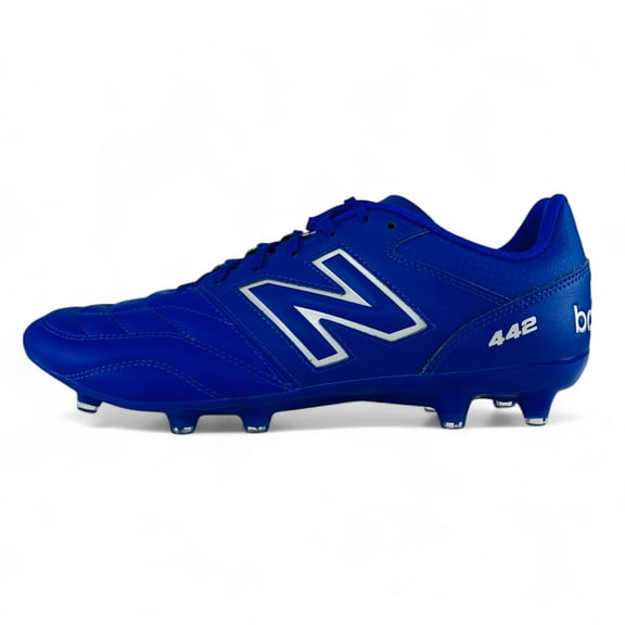 New Balance 442 v2 Team FG Blue Men's Soccer Cleats MS42FBL2, Men's U.S. Shoe Size 9.5