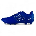 New Balance Men's 442 Team Fg V2 Soccer Shoe, Blue/White, 9.5