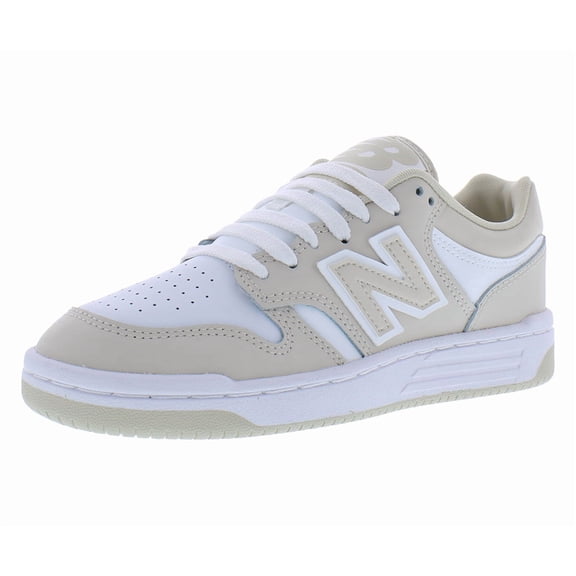 New Balance 480 GS Girls Shoes Size 6.5, Color: Grey/White
